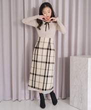 画像をギャラリービューアに読み込む, フロッキーチェックタイトスカート/MM547210