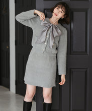 画像をギャラリービューアに読み込む, シャギーカーデ×ミニスカセットアップ/TT547411