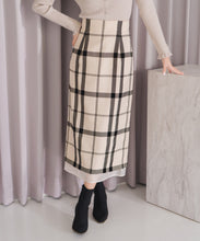 画像をギャラリービューアに読み込む, フロッキーチェックタイトスカート/MM547210