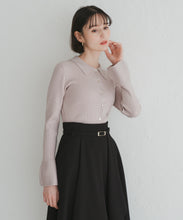 画像をギャラリービューアに読み込む, 衿付袖フレアニット/TT548312