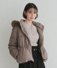 画像をギャラリービューアに読み込む, フードファー付ショートダウン/TT548602