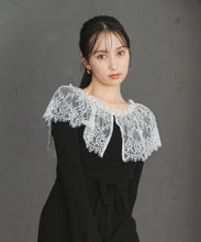 画像をギャラリービューアに読み込む, ビックレース衿マーメイドワンピース/TT547410