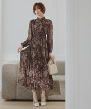 画像をギャラリービューアに読み込む, フラワージュイプリーツワンピース/MM537409