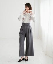 画像をギャラリービューアに読み込む, ベルト付きタックワイドパンツ/TT547301