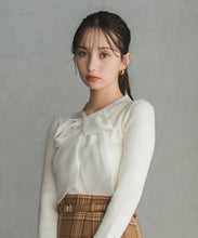 画像をギャラリービューアに読み込む, シアーボウタイリブニット/TT548319