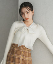 画像をギャラリービューアに読み込む, シアーボウタイリブニット/TT548319