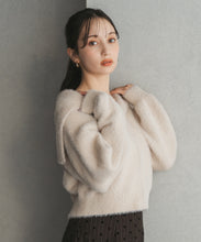 画像をギャラリービューアに読み込む, ふわふわセーラーカラーニット/TT548407