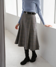 画像をギャラリービューアに読み込む, ベルト付きミディフレアスカート/TT547209