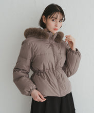 画像をギャラリービューアに読み込む, フードファー付ショートダウン/TT548602