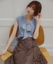 画像をギャラリービューアに読み込む, ループラメ刺繍スカート/MM537205