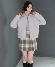 画像をギャラリービューアに読み込む, 【予約販売/11月上旬発売予定】ステンカラーポケットショートコート/TT548604