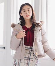 画像をギャラリービューアに読み込む, グログランリボンフードショートダウン/MM548601