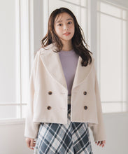 画像をギャラリービューアに読み込む, ミニシャギービックカラーコート/MM548607