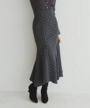 画像をギャラリービューアに読み込む, ストライプドットフロッキーマーメイドスカート/TT547214