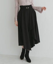 画像をギャラリービューアに読み込む, ベルト付きアシメフレアスカート/TT547216