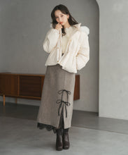 画像をギャラリービューアに読み込む, フードファー付ショートダウン/TT548602