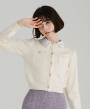 画像をギャラリービューアに読み込む, 襟付きポケットカーディガン/TT548401