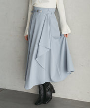 画像をギャラリービューアに読み込む, ベルト付きアシメフレアスカート/TT547216