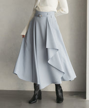 画像をギャラリービューアに読み込む, ベルト付きアシメフレアスカート/TT547216