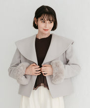 画像をギャラリービューアに読み込む, 【予約販売/11月上旬発売予定】ビッグカラーショートコート/TT548603