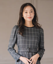 画像をギャラリービューアに読み込む, ウィンドペンチェックワンピース /MM547417
