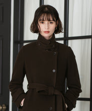 画像をギャラリービューアに読み込む, 【予約販売/11月中旬発売予定】スタンドカラーロングコート/TT548605