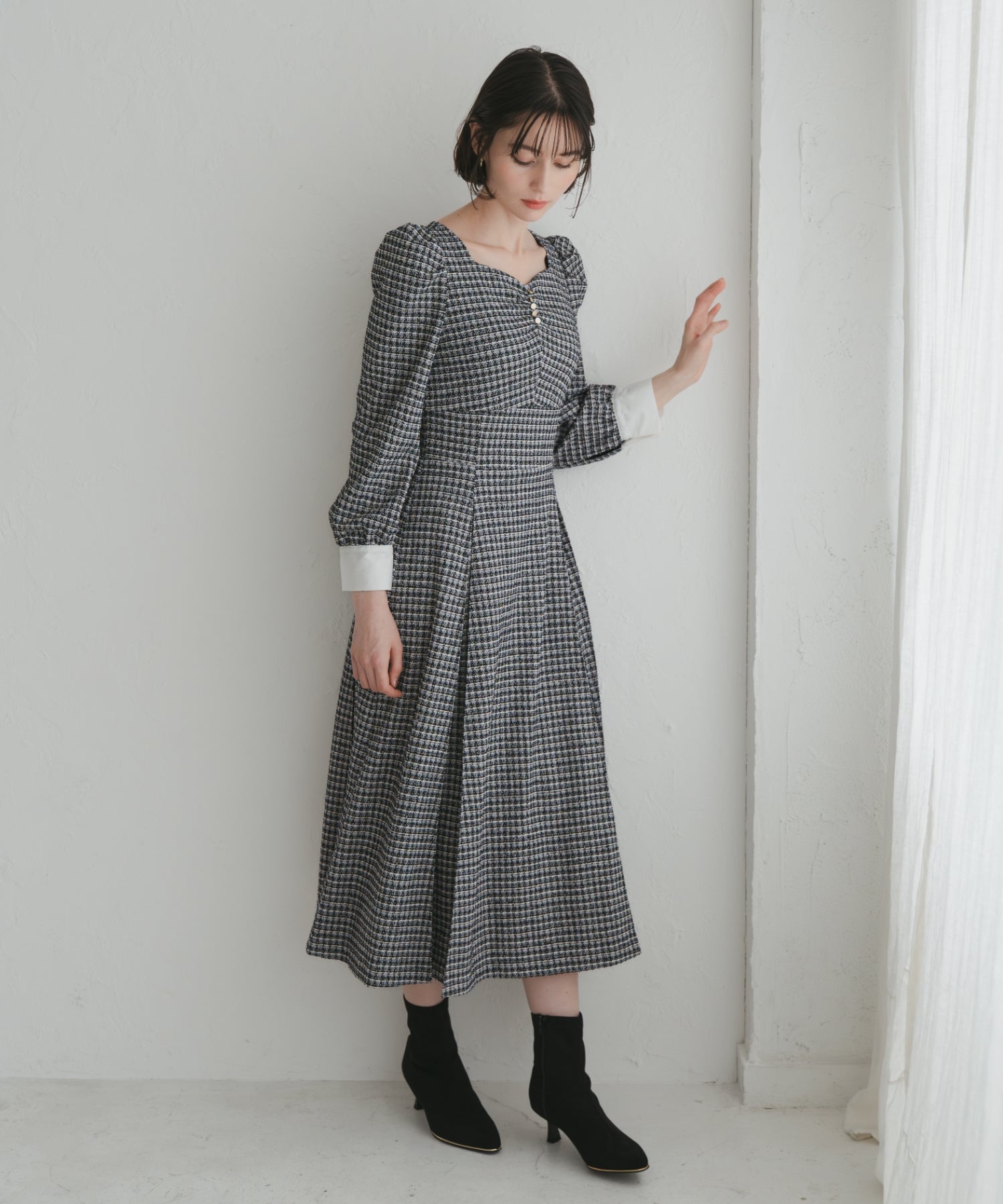 カットツイードフレアワンピース/TT547416 – MISCH MASCH|31 Sons de mode