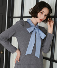 画像をギャラリービューアに読み込む, 襟付きミニニットワンピース/TT547406