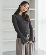 画像をギャラリービューアに読み込む, 衿付袖フレアニット/TT548312