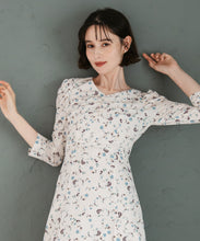 画像をギャラリービューアに読み込む, ヴィンテージフラワープリントワンピース/TT547402