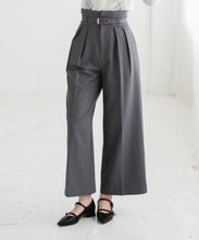 画像をギャラリービューアに読み込む, ベルト付きタックワイドパンツ/TT547301