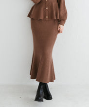 画像をギャラリービューアに読み込む, 【予約販売/11月下旬発売予定】ペプラムニットスカートセット/TT547407