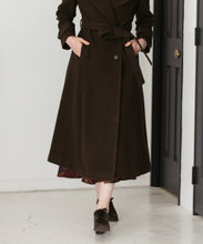 画像をギャラリービューアに読み込む, 【予約販売/11月中旬発売予定】スタンドカラーロングコート/TT548605