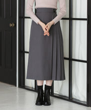 画像をギャラリービューアに読み込む, ダブルベルトアシメプリーツスカート/TT547207
