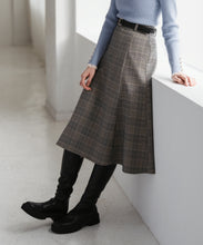 画像をギャラリービューアに読み込む, ベルト付きミディフレアスカート/TT547209