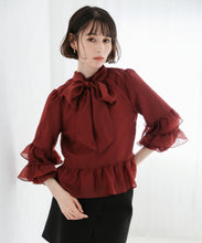 画像をギャラリービューアに読み込む, ティアード袖ブラウス/TT548101