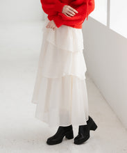 画像をギャラリービューアに読み込む, ティアードイレヘムスカート/TT547208