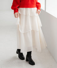 画像をギャラリービューアに読み込む, ティアードイレヘムスカート/TT547208