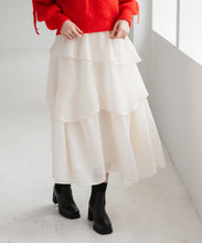 画像をギャラリービューアに読み込む, ティアードイレヘムスカート/TT547208