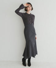 画像をギャラリービューアに読み込む, ストライプドットフロッキーマーメイドスカート/TT547214