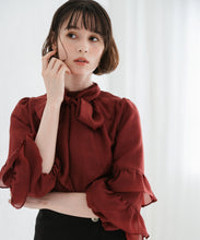 画像をギャラリービューアに読み込む, 【予約販売/10月下旬発売予定】ティアード袖ブラウス/TT548101