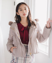 画像をギャラリービューアに読み込む, グログランリボンフードショートダウン/MM548601