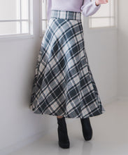 画像をギャラリービューアに読み込む, ロービングチェックサーキュラースカート/MM547221