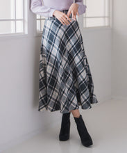 画像をギャラリービューアに読み込む, ロービングチェックサーキュラースカート/MM547221