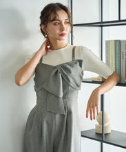 画像をギャラリービューアに読み込む, 【予約販売/9月中旬発売予定】リボンモチーフコンビネゾン/TT537410