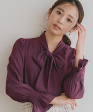 画像をギャラリービューアに読み込む, ボウタイシャーリングブラウス/MM548101