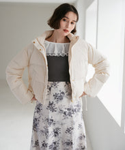 画像をギャラリービューアに読み込む, サイドリボンフード付ショートダウン/TT548601