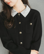 画像をギャラリービューアに読み込む, 襟付きポケットカーディガン/TT548401
