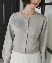 画像をギャラリービューアに読み込む, ハートシャギーカーディガン/TT548404