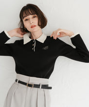 画像をギャラリービューアに読み込む, ダブル襟ポロニット/TT548301